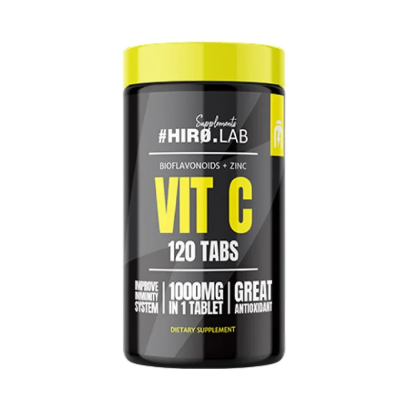 Vitamin C 1000 mg + Bioflavonoids | with Echinacea + Zinc / 120 Таблетки, 120 дози - Hero.Lab