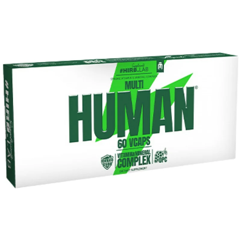Multi Human | Vitamin & Mineral Complex / 60 капсули, 30 дози