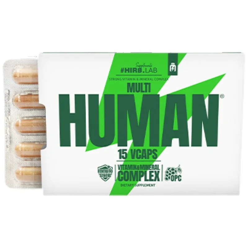 Multi Human | Vitamin & Mineral Complex / 15 капсули, 7 дози