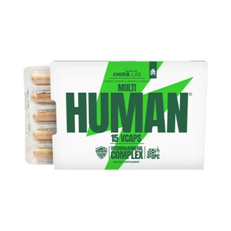 Multi Human | Vitamin & Mineral Complex / 15 капсули, 7 дози - Hero.Lab