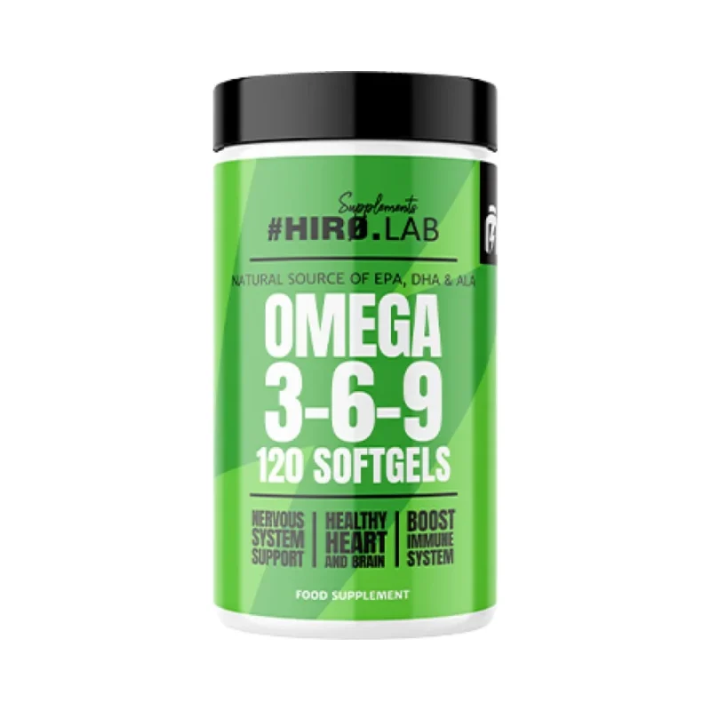 Omega 3-6-9 1000 mg / 120 Гел капсули, 120 дози - Hero.Lab