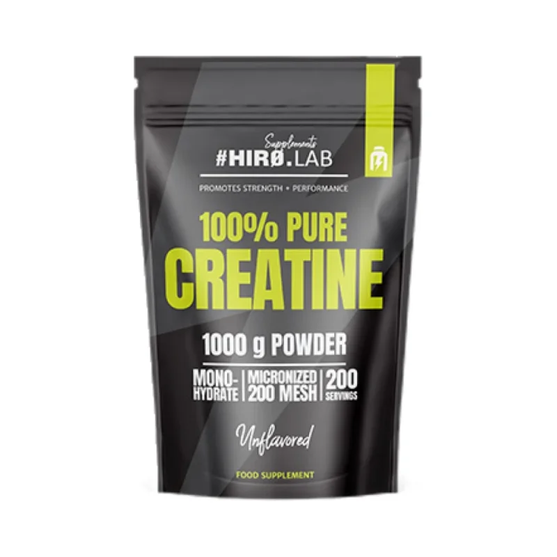 Creatine Monohydrate Powder / 1000 грама, 200 дози - Hero.Lab