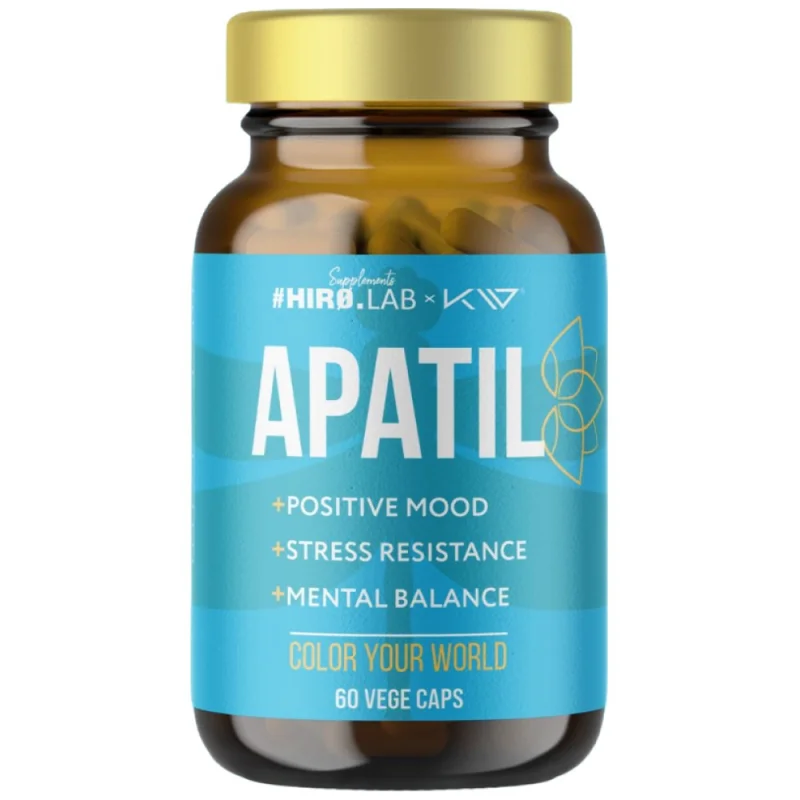 Apatil | Adaptogen Complex with Saffron & Ashwagandha / 60 капсули, 30 дози