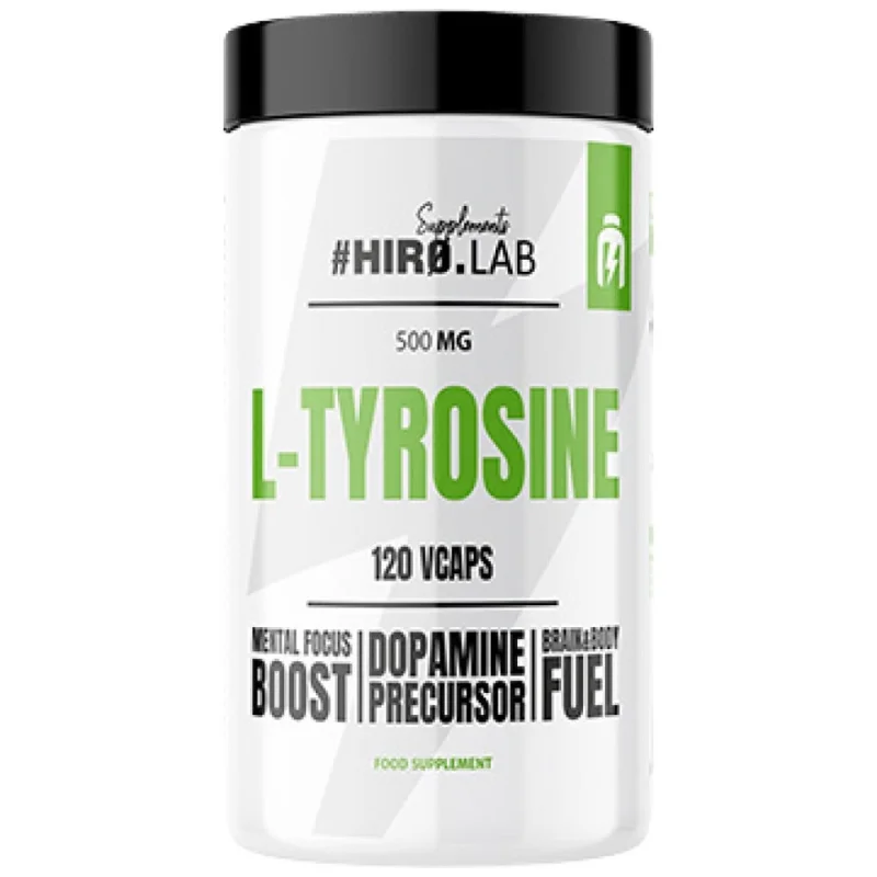 L-Tyrosine 500 mg / 120 капсули, 120 дози