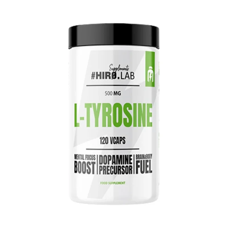 L-Tyrosine 500 mg / 120 капсули, 120 дози - Hero.Lab