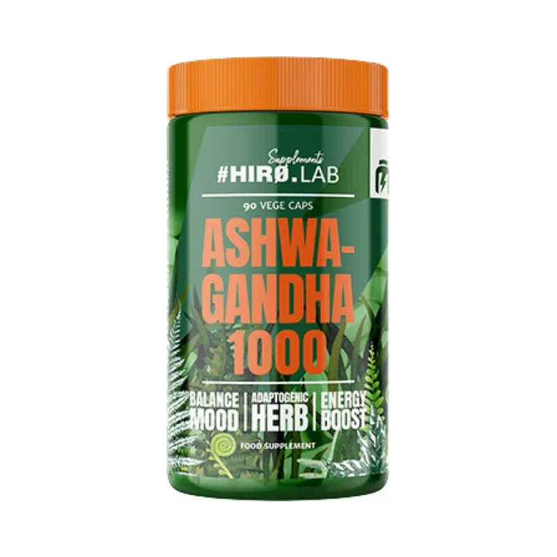 Ashwagandha 1000 mg | with 10 mg Withanolides / 90 капсули, 90 дози - Hero.Lab