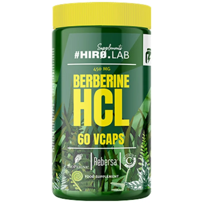 Berberine HCL 450 mg | with Curcumin & Cinnamon / 60 капсули, 60 дози