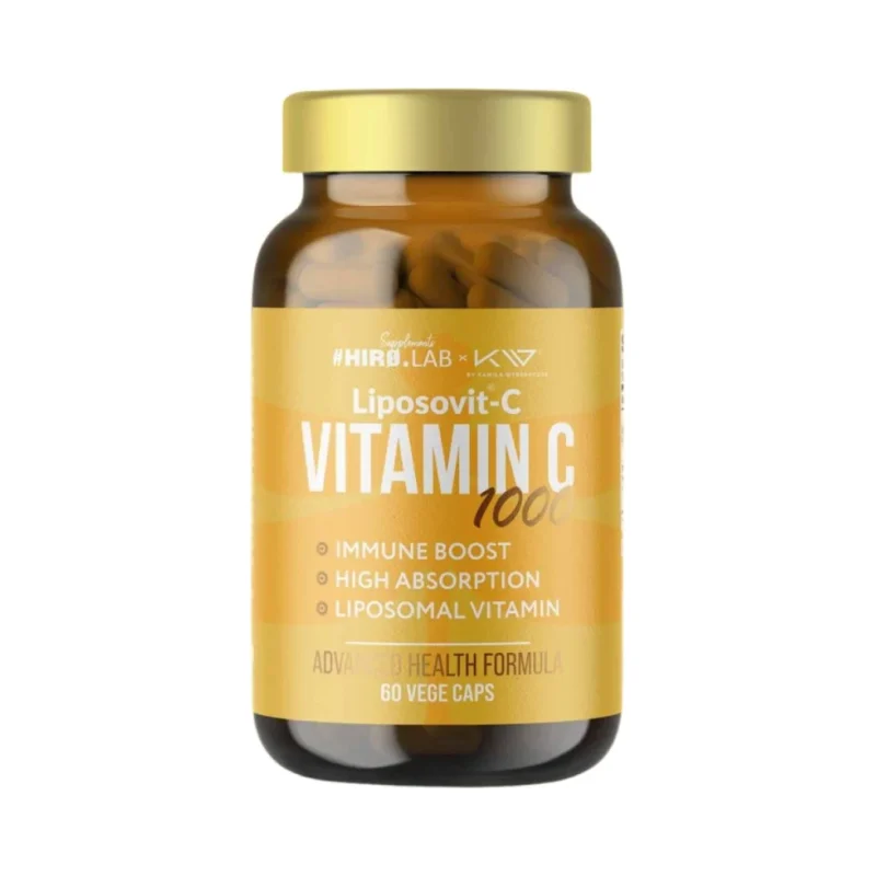 Vitamin C Liposovit® | Liposomal Vitamin C 650 mg (30 дози) / 60 капсули - Hero.Lab