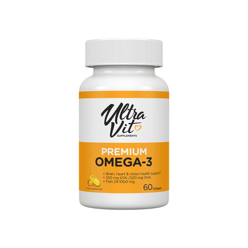 UltraVit Premium Omega 3 - Омега, Разфасовка 60 sgels