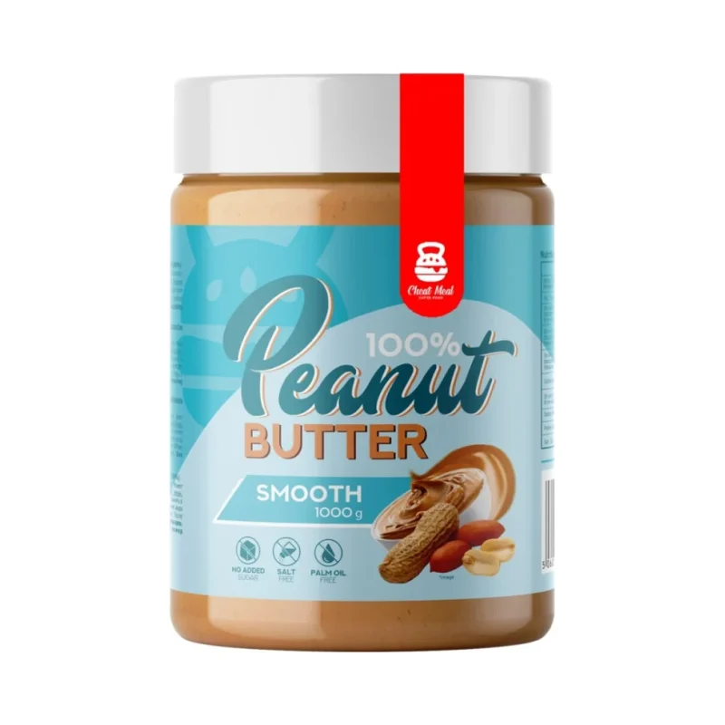 100% Peanut Butter / Smooth / 1000 грама - Cheat Meal