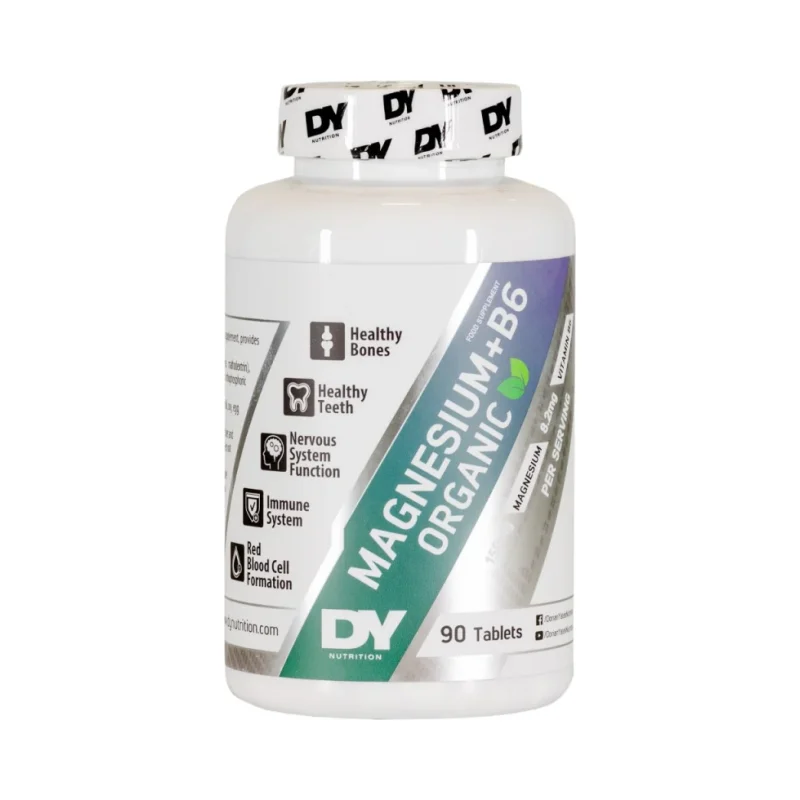 Organic Magnesium + B6 / 90 Таблетки, 90 дози - Dorian Yates Nutrition