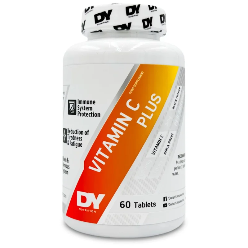 Vitamin C Plus | with Citrus Bioflavonoids, Black Pepper & Amla / 60 Таблетки, 60 дози