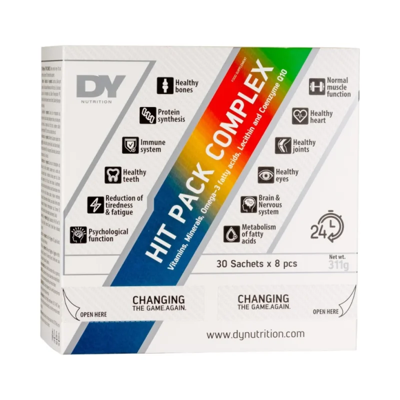 HIT Pack Complex | High-Intensity Training MultiVitamin Pack / 30 Пакета - Dorian Yates Nutrition