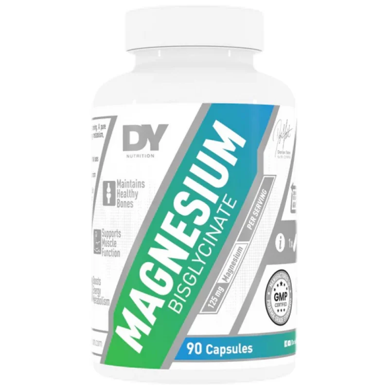 Magnesium Bisglycinate | 125 mg Glycinate (90 дози) / 90 капсули