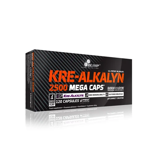 Kre-Alkalyn Mega Caps 2500mg. / 120 Caps.