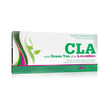 CLA and Green Tea plus L-Carnitine / 60 Caps - OLIMP