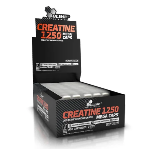 Creatine Mega Caps 1250 mg / 900 Caps / 500g