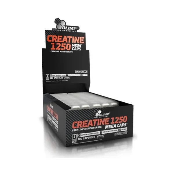 Creatine Mega Caps 1250 mg / 900 Caps / 500g - OLIMP