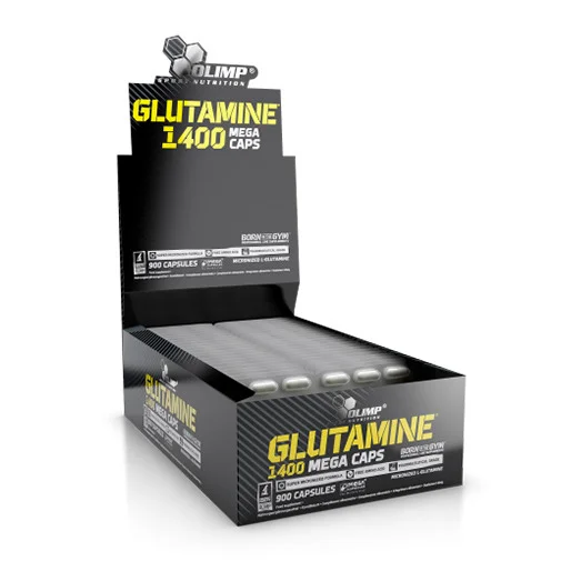 L-Glutamine Mega Caps 1400 mg / 900 Caps / 1000g