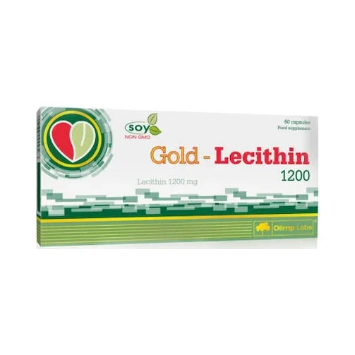 Gold Lecithin 1200 / 60 Caps - OLIMP