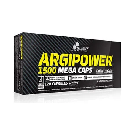 Argi Power Mega Caps 1500 mg. / 120 Caps. - OLIMP