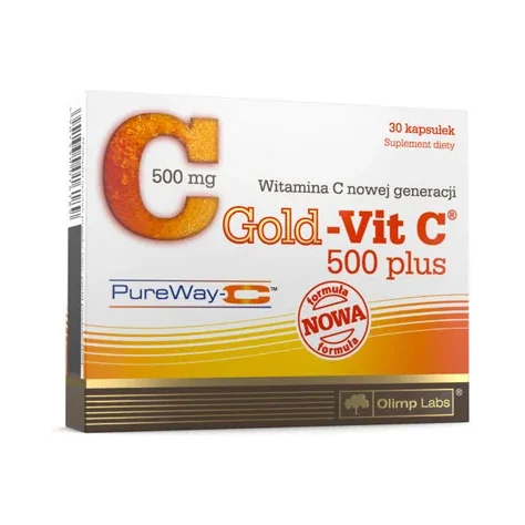 GOLD-VIT C Plus 500mg. / 30 Caps. - OLIMP