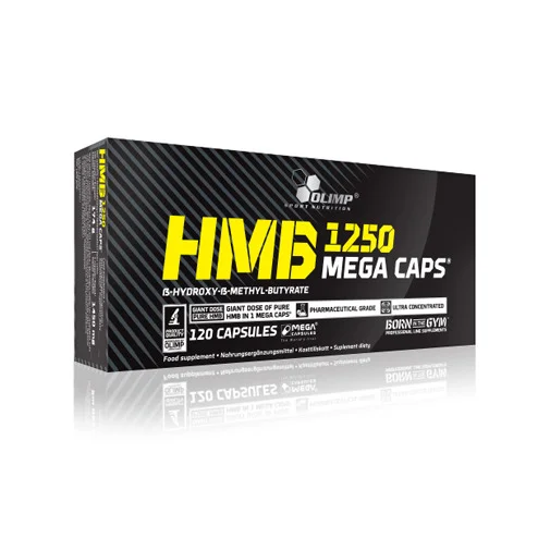 HMB Mega Caps 1250 mg. / 120 Caps.