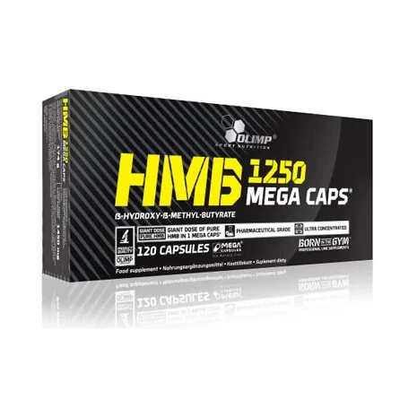 HMB Mega Caps 1250 mg. / 120 Caps. - OLIMP