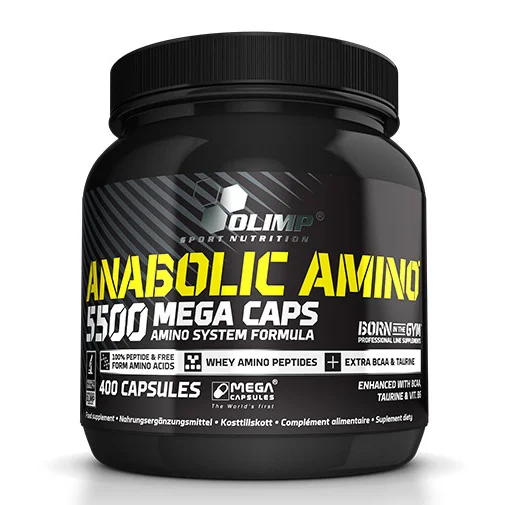 Anabolic Amino 5500 Mega Caps - 400 Caps.