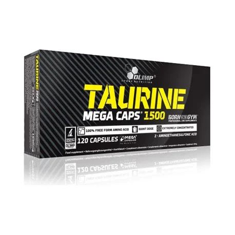 Taurine Mega Caps 1500 mg. / 120 caps. - OLIMP