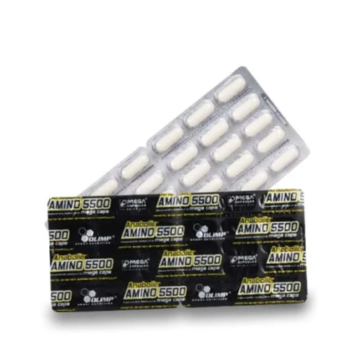 Anabolic Amino 5500 Mega Caps / 15 Caps (2 дози) / 30g