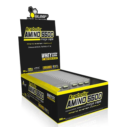 Anabolic Amino 5500 Mega Caps / 900 Caps / 1000g
