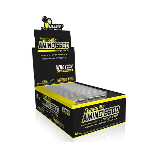 Anabolic Amino 5500 Mega Caps / 900 Caps / 1000g - OLIMP
