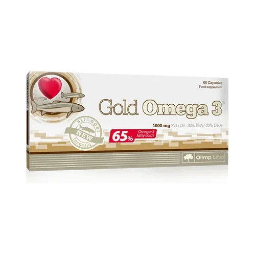 Gold Omega 3 65% / 60 Caps. - OLIMP