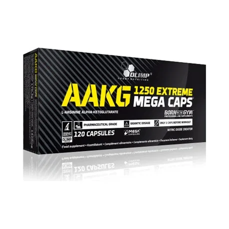 AAKG Mega Caps 1250 mg. / 120 Caps. - OLIMP