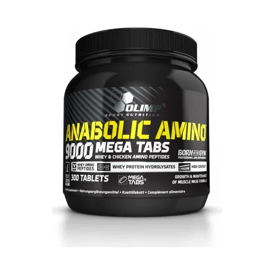 Anabolic Amino Mega Tabs 9000 / 300 Tabs. / 400g - OLIMP