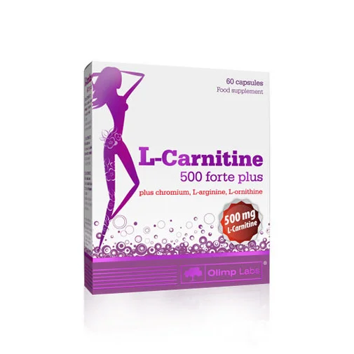 L-Carnitine 500 Forte Plus 60 Caps. (30 дози)
