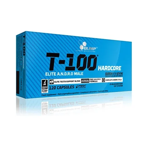 T-100 Hardcore / 120 Caps - OLIMP