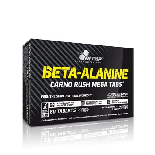 Beta-Alanine Carno Rush Mega Tabs / 80 Tabs.