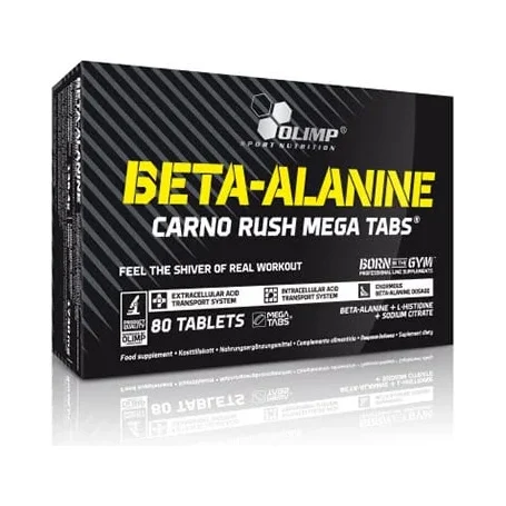Beta-Alanine Carno Rush Mega Tabs / 80 Tabs. - OLIMP