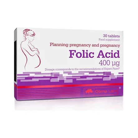Folic Acid / 30 Tabs - OLIMP