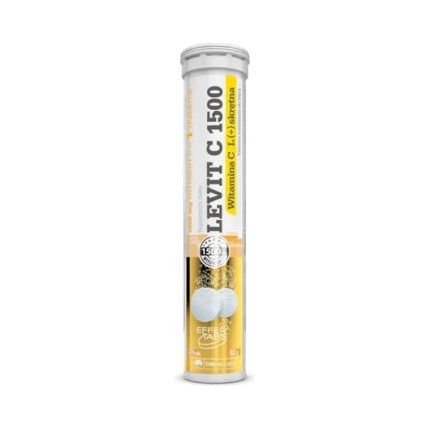 Levit C 1500 Vitamin C / 20 Effervescent Tabs - OLIMP