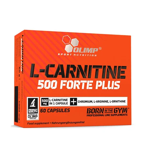 L-Carnitine 500 Forte Plus Sport Edition / 60 Caps