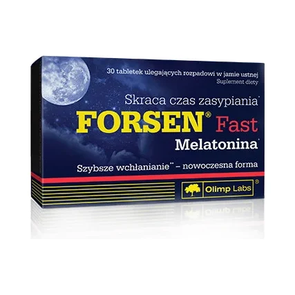 Forsen Fast Melatonin / 30 Tabs (30 дози) - OLIMP