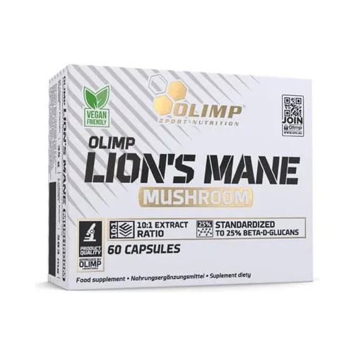 Lion's Mane Mushroom / 60 Caps - OLIMP