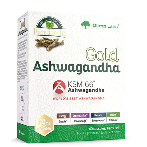 Gold Ashwagandha / 60 Caps