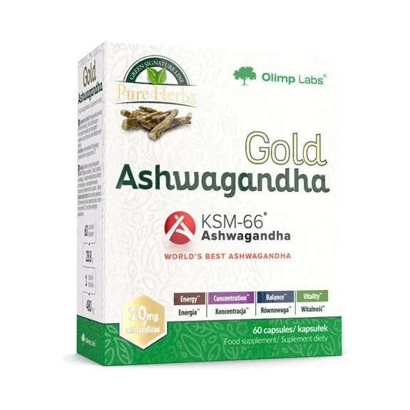 Gold Ashwagandha / 60 Caps - OLIMP