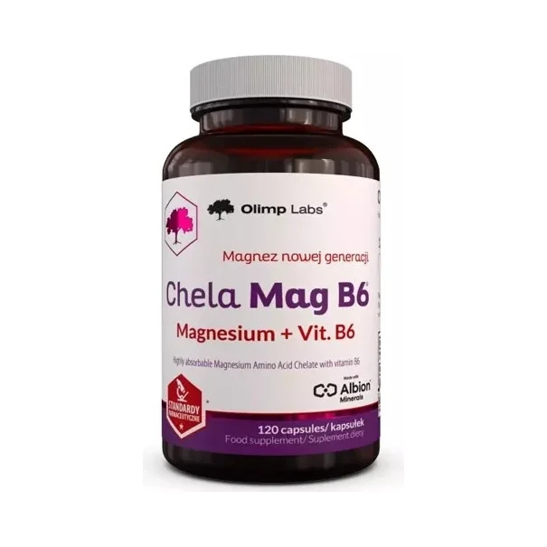 Chela Mag B6 / 120 Caps - OLIMP