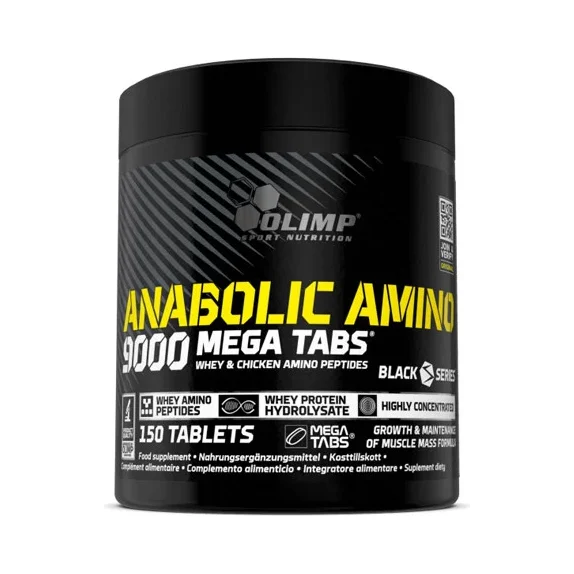 Anabolic Amino 9000 Mega Tabs / 150 Tabs - OLIMP