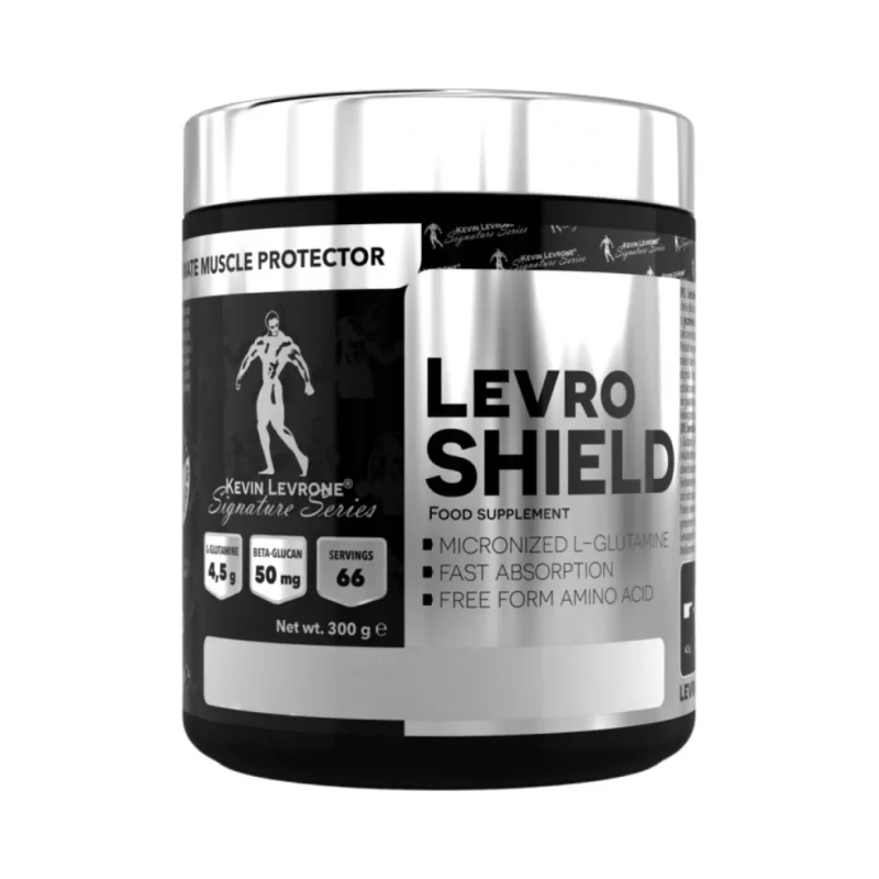 LevroSHIELD / Glutamine + Beta-Glucan (67 дози) / 300 грама - Kevin Levrone
